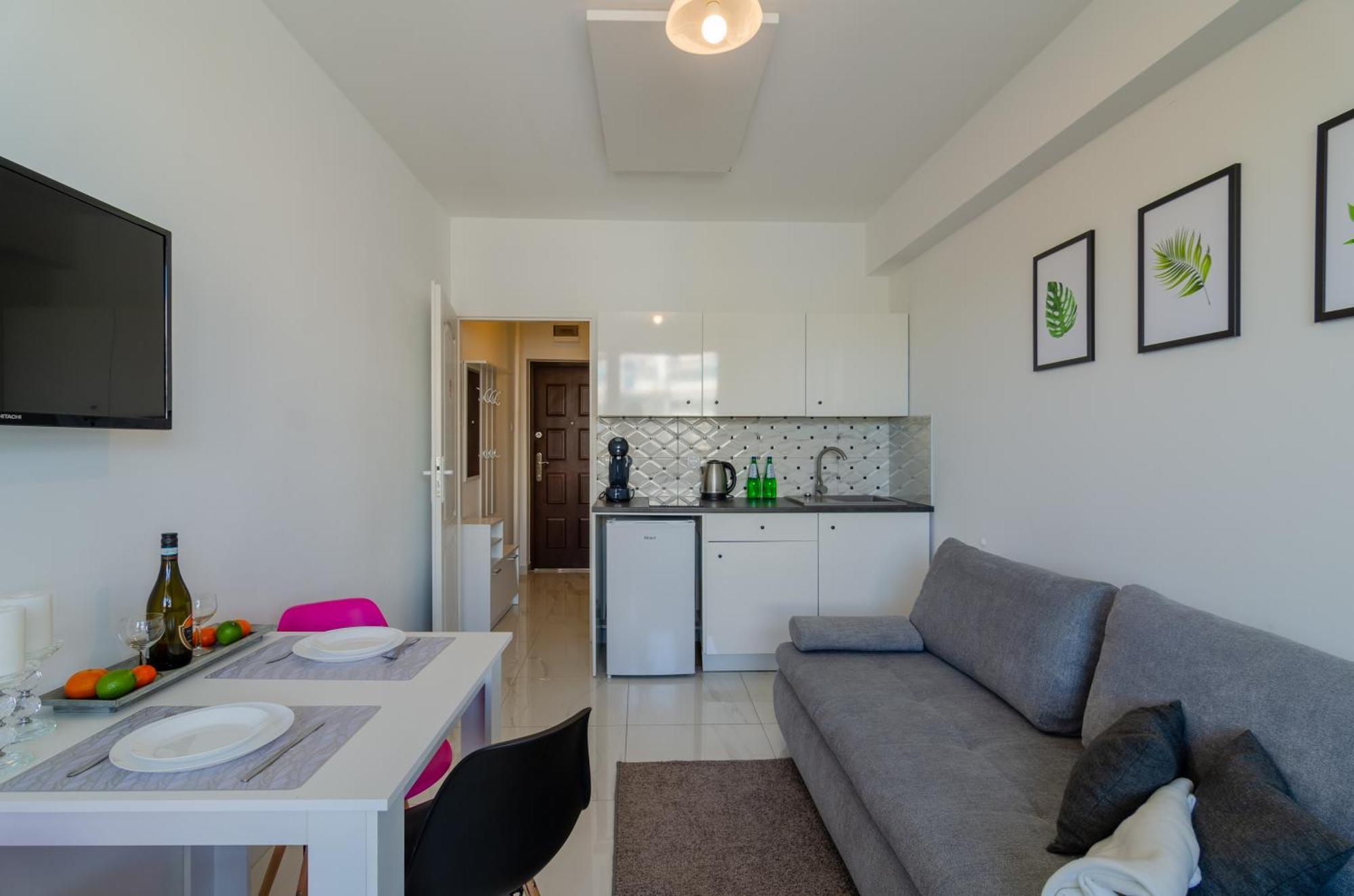 Holiday Home Slavia New 601 Z Balkonem Przy Plazy ミエンジズドロイェ エクステリア 写真
